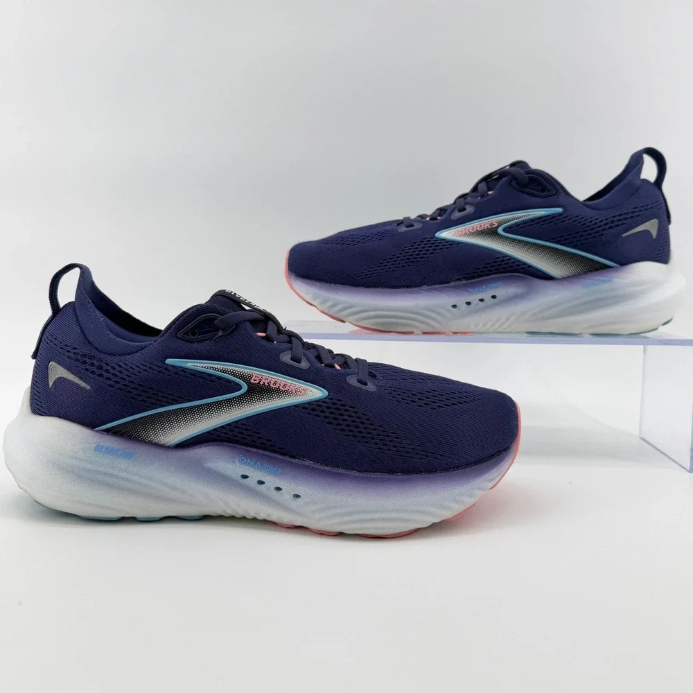 Brooks Glycerin 22 Women's 10.5B Blue Ribbon Peacoat Dianthus Road Running Shoe